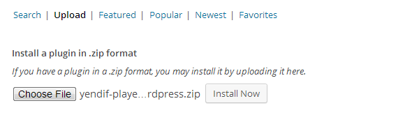 WordPress Plugin Installation