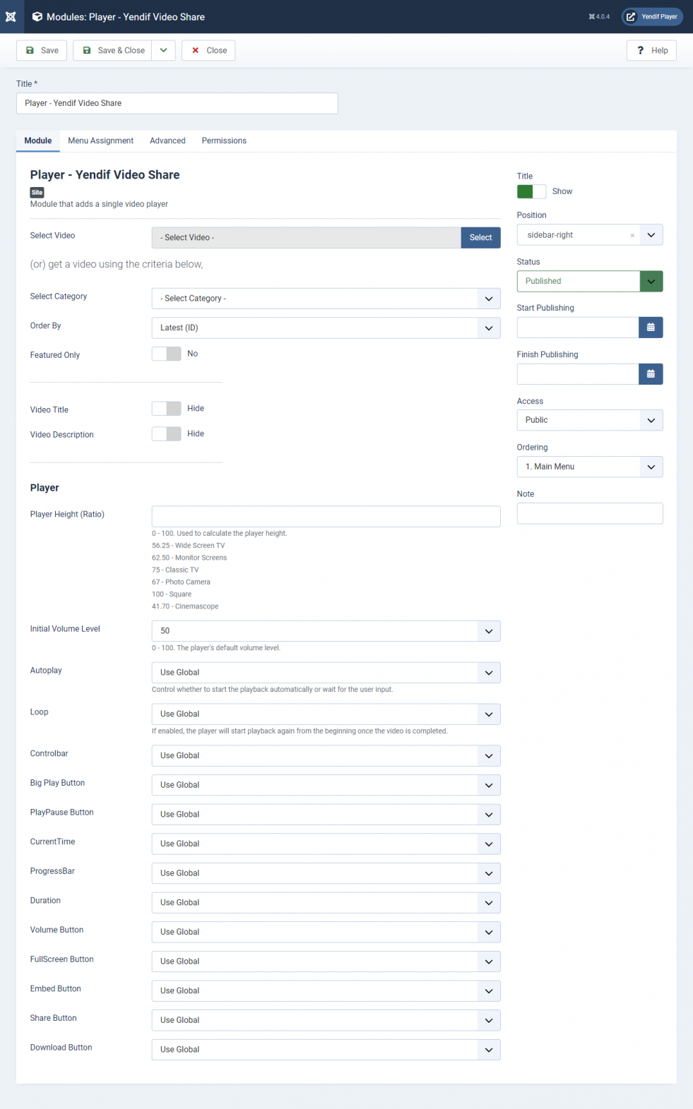 yvs-player-module